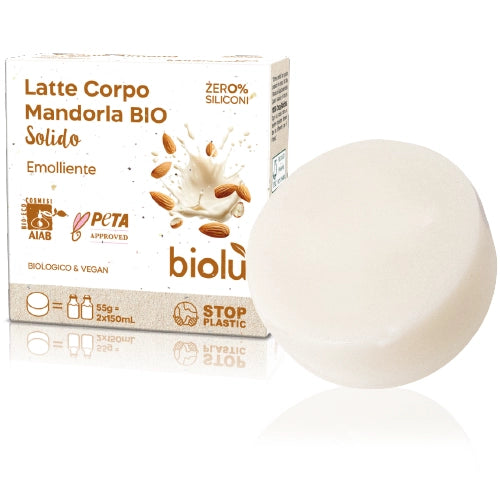 Latte Corpo Mandorla Bio Solido (Biolu') 55g