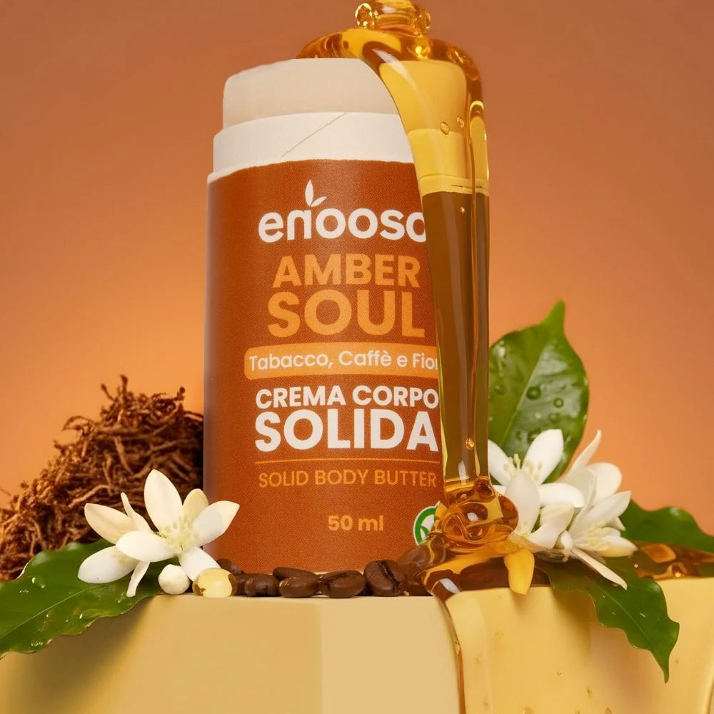 CREMA CORPO SOLIDA PROFUMATA -Amber Soul (Enooso)