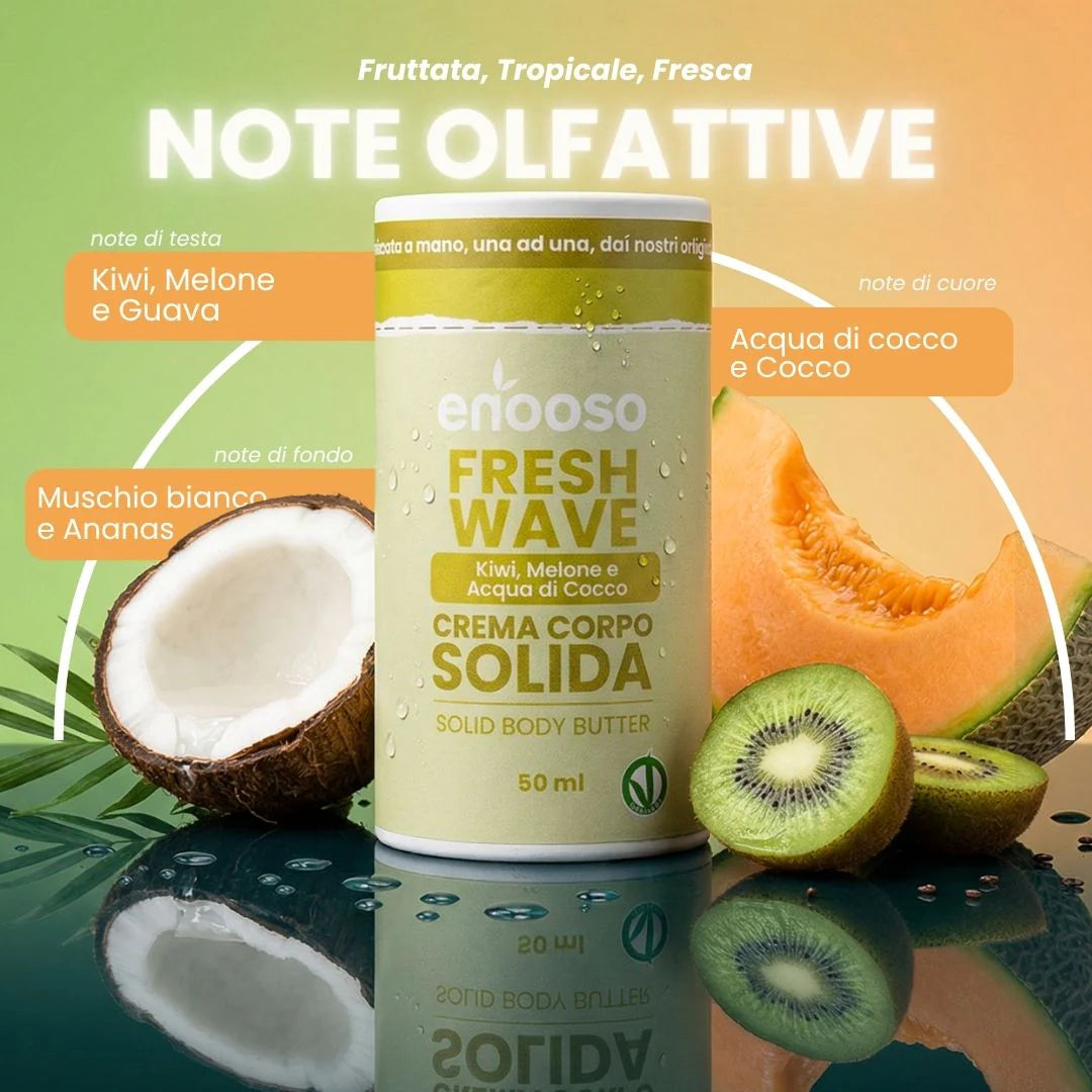 CREMA CORPO PROFUMATA SOLIDA -Fresh Wave (Enooso)
