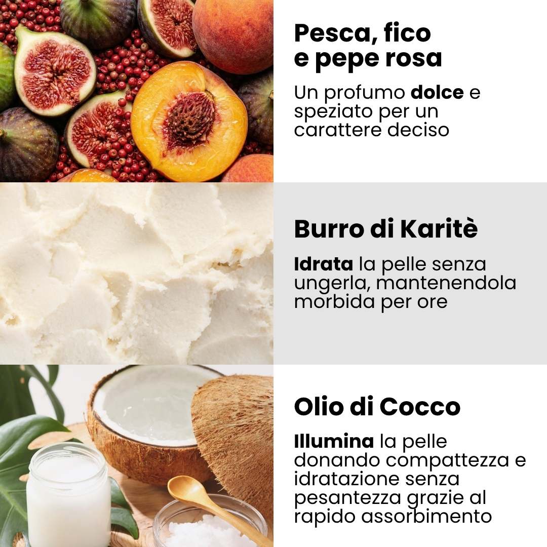 CREMA CORPO PROFUMATA SOLIDA -Pink Spice (Enooso)