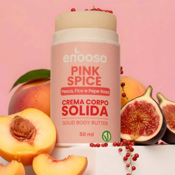 CREMA CORPO PROFUMATA SOLIDA -Pink Spice (Enooso)