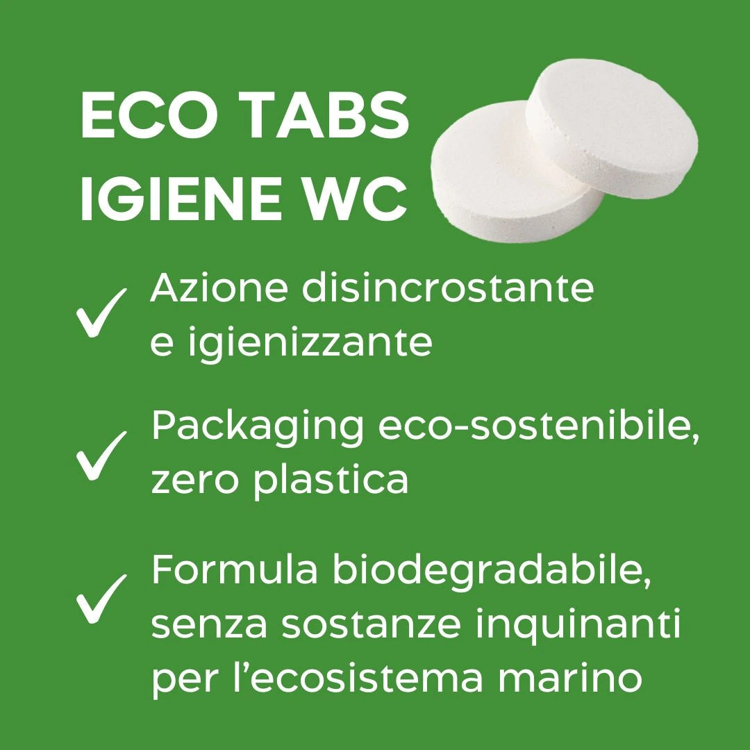 Detergente Igiene WC BIO Tabs