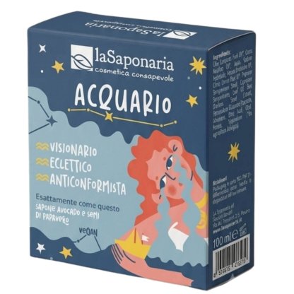 SAPONE ACQUARIO - Avocado e Semi di Papavero 100gr