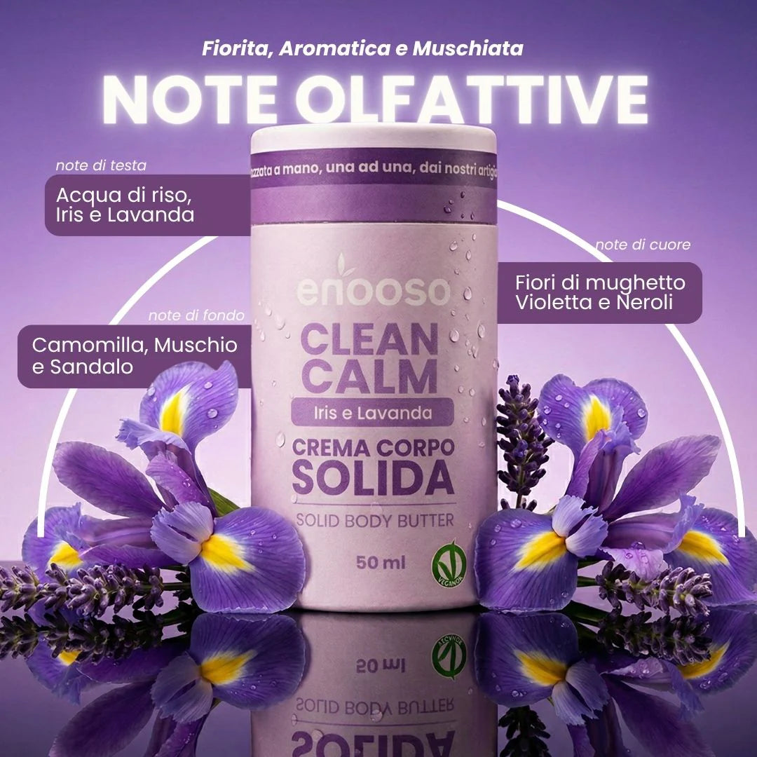CREMA CORPO PROFUMATA SOLIDA -Clean Calm (Enooso)