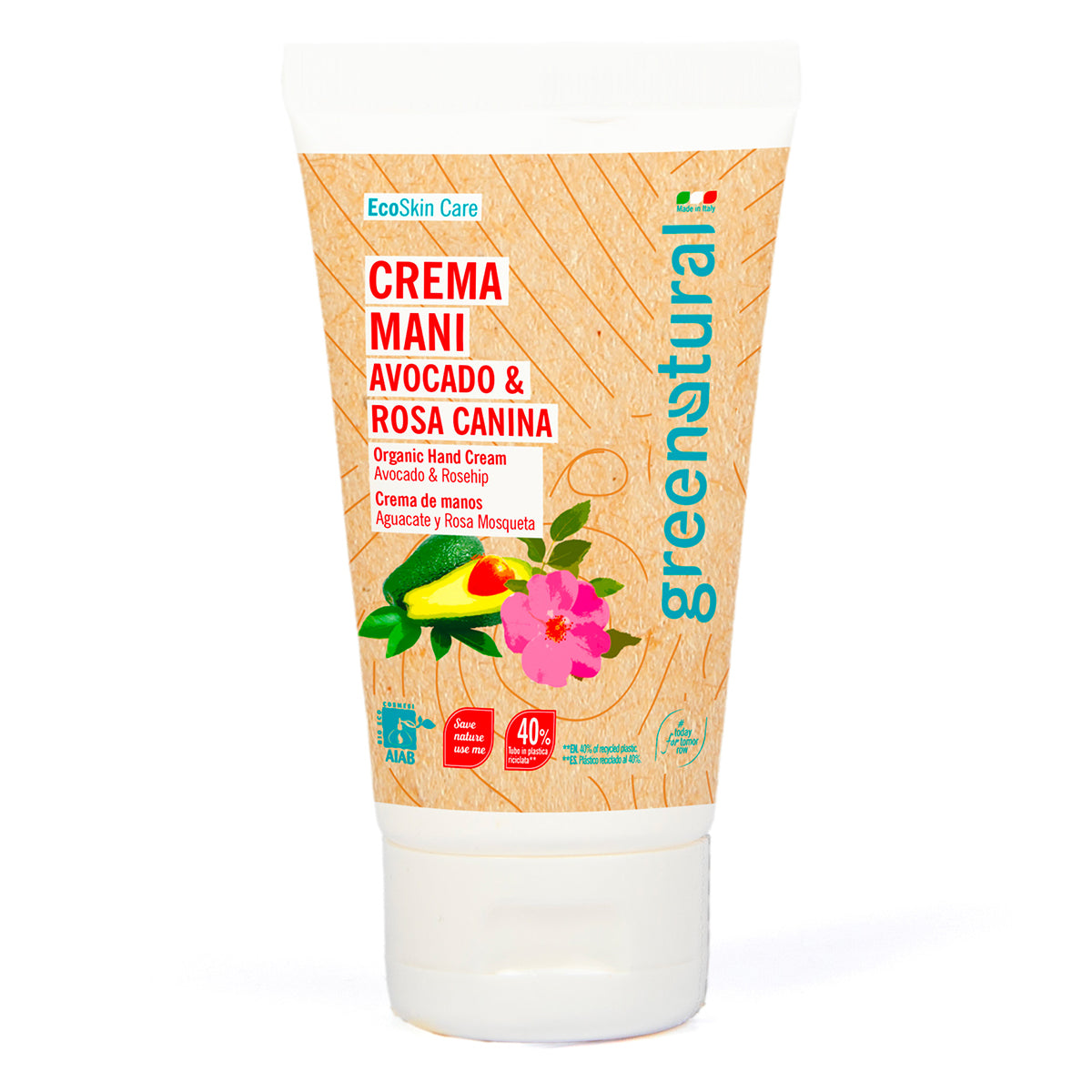 Crema Mani Protettiva Avocado & Rosa Canina