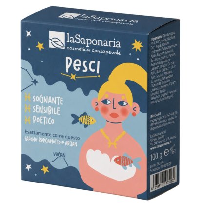 SAPONE PESCI - Bergamotto e Argan 100gr