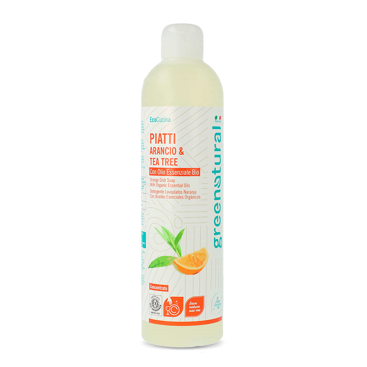 PIATTI ARANCIO & TEA TREE 500ml