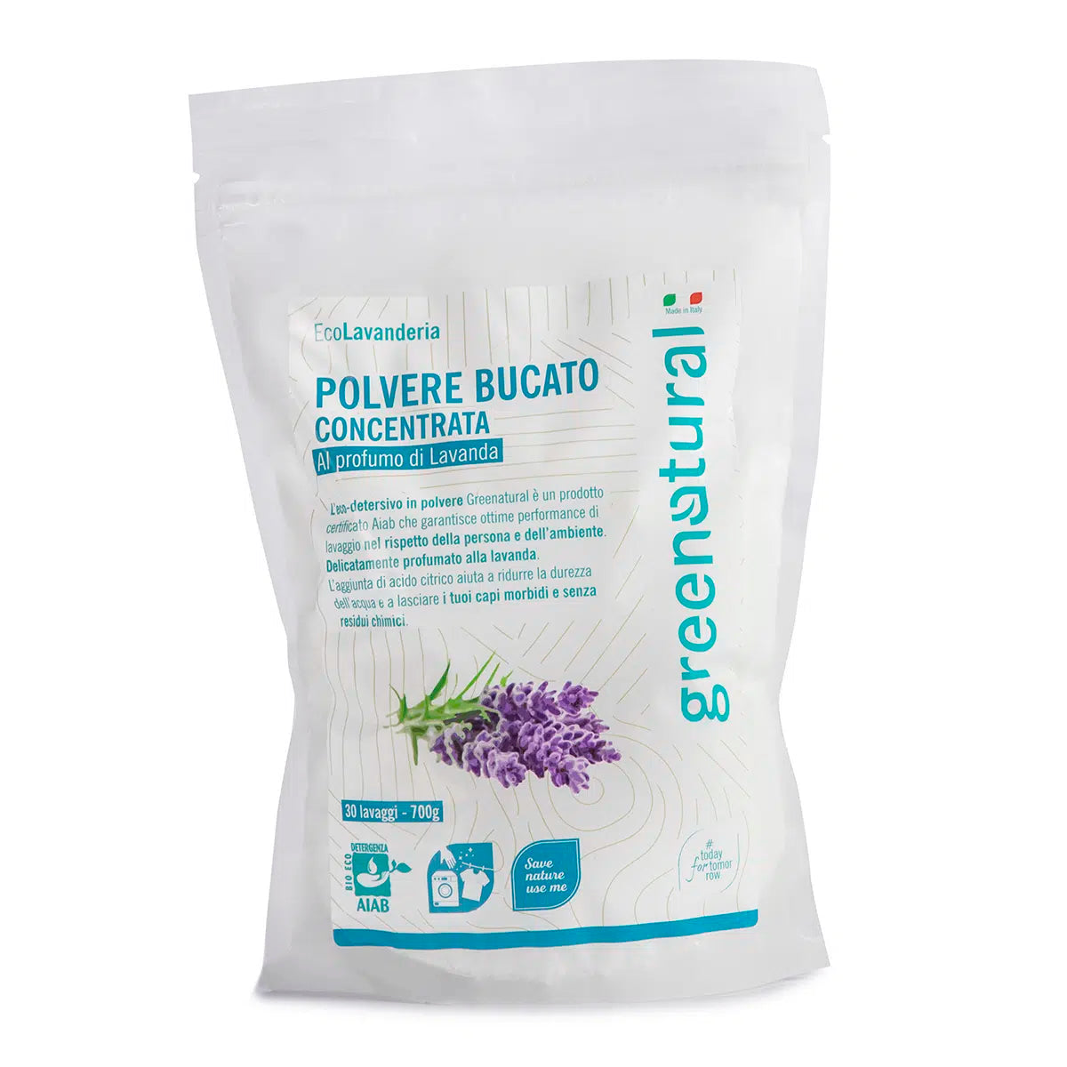 Polvere Bucato Concentrata (Greenatural) 700gr