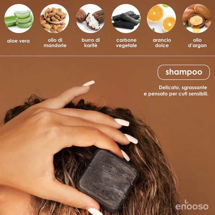 Shampoo Solido Purificante Enooso 65gr
