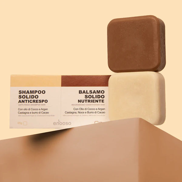 SET Shampoo Anticrespo+ Balsamo Nutriente Enooso