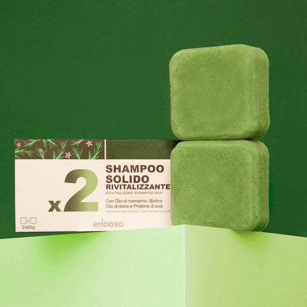 Shampoo Solido Rivitalizzante x 2 (Enooso)