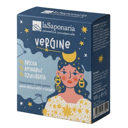SAPONE VERGINE - Argilla verde e Eucalipto 100gr